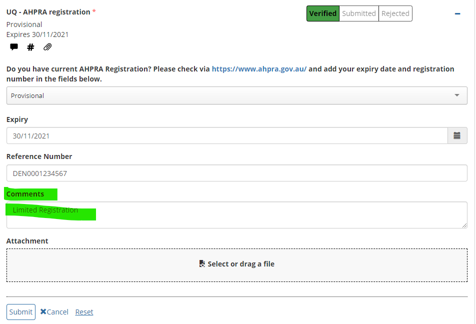 AHPRA Registration Faculty of Health and Behavioural Sciences